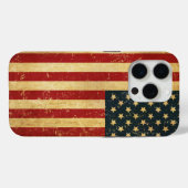 Verenigde Staten  Grunge Flag Case-Mate iPhone Case (Achterkant (horizontaal))