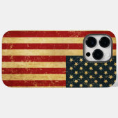 Verenigde Staten Grunge Flag Case-Mate iPhone Case (Achterkant (horizontaal))