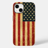 Verenigde Staten Grunge Flag Case-Mate iPhone Case (Achterkant)