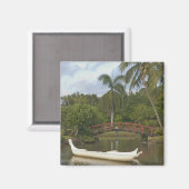 Verenigde Staten, Hawaii, Kauai, Smith Family Luau Magneet (Voorkant / Achterkant)