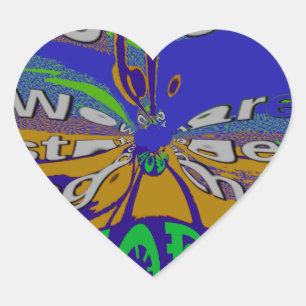 Verenigde Staten Hoop samen sterker Hart Sticker