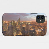 Verenigde Staten, Illinois, Chicago: Avond Uitzich Case-Mate iPhone Case (Achterkant (horizontaal))