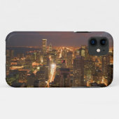 Verenigde Staten, Illinois, Chicago: Avond Uitzich Case-Mate iPhone Case (Achterkant (horizontaal))