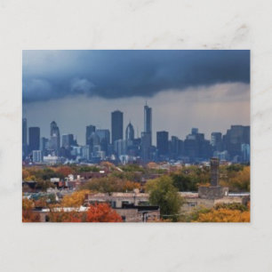 Verenigde Staten, Illinois, Chicago, cityscape Briefkaart
