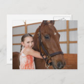 Verenigde Staten, Illinois, Metamora, portret van Briefkaart (Voorkant / Achterkant)