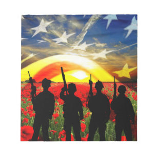 Verenigde Staten in Honor Notitieblok