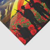 Verenigde Staten in Honor Tissuepapier (Detail)