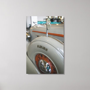 Verenigde Staten, Indiana, Auburn: Auburn, Cord, D Canvas Afdruk