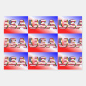 Verenigde Staten Inpakpapier Vel (Voorkant)