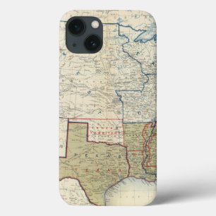Verenigde Staten juni 1861 iPhone 13 Hoesje