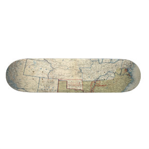 Verenigde Staten juni 1861 Skateboard