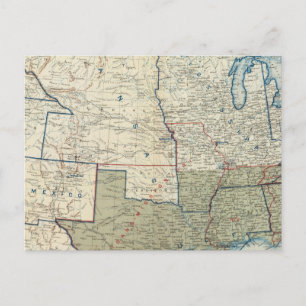 Verenigde Staten juni 1862 Briefkaart