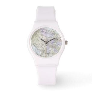 VERENIGDE STATEN KAART, c1812 Horloge