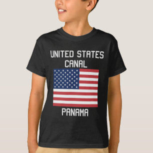 Verenigde Staten Kanaal Panamakanaal Trump 2025 Hu T-shirt