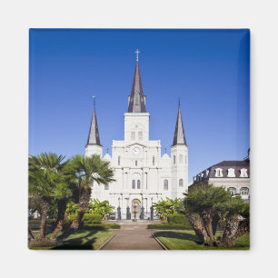 Verenigde Staten, Louisiana, New Orleans. Frans kw Magneet