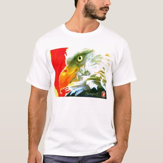 VERENIGDE STATEN MARINE TSHIRT SEMPER FI (Voorkant)