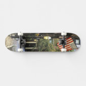 Verenigde Staten, Massachusetts, Boston, Beacon Hi Skateboard (Horizontaal)