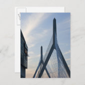 Verenigde Staten, Massachusetts, Boston. De Zakim Briefkaart (Voorkant / Achterkant)
