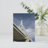 Verenigde Staten, Massachusetts, Boston. De Zakim  Briefkaart (Staand voorkant)