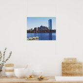 Verenigde Staten, Massachusetts, Boston skyline Poster (Keuken)