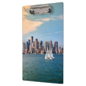 Verenigde Staten, Massachusetts. Boston Waterfront Klembord (Links)