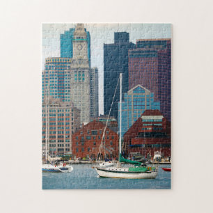 Verenigde Staten, Massachusetts. Boston Waterfront Legpuzzel