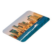 Verenigde Staten, Massachusetts. Boston Waterfront Magneet (Linkerzijde)