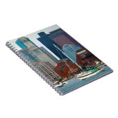 Verenigde Staten, Massachusetts. Boston Waterfront Notitieboek (Rechterzijde)