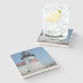 Verenigde Staten, Massachusetts, Nantucket. Brant  Stenen Onderzetter (Zijkant)