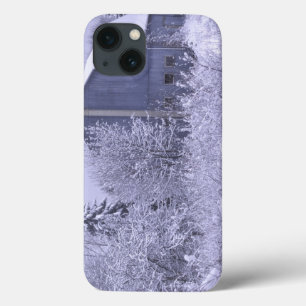 Verenigde Staten, Michigan, Rochester Hills. Sneeu iPhone 13 Hoesje