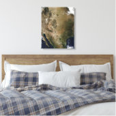 Verenigde Staten, Midden- en western Canvas Afdruk (Insitu (Slaapkamer))