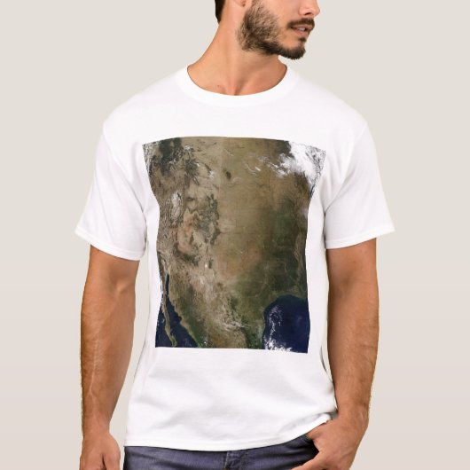 Verenigde Staten, Midden- en western T-shirt (Voorkant)