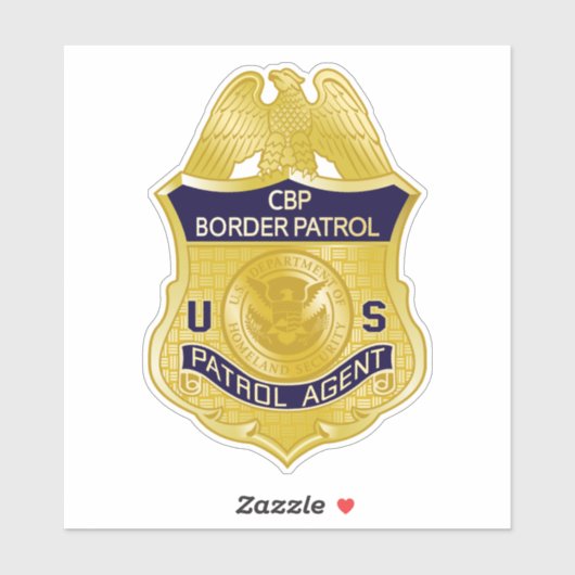 Verenigde Staten - migratie van grenspatroutoegang Sticker (Vel)