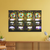 Verenigde Staten, Nevada, Las Vegas. McCarran Inte Canvas Afdruk (Insitu (Woonkamer))