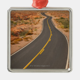 Verenigde Staten, Nevada, Valley of Fire, woestijn Metalen Ornament