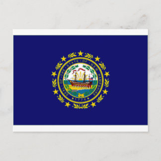 Verenigde Staten New Hampshire Flag Briefkaart
