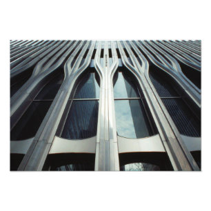 Verenigde Staten, New York, Manhattan, World Trade Foto Afdruk