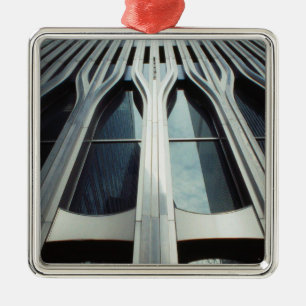 Verenigde Staten, New York, Manhattan, World Trade Metalen Ornament