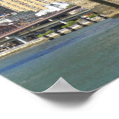 Verenigde Staten, New York, New York City. Brookly Poster (Hoek)