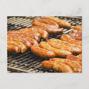 Verenigde Staten, New York, New York City, Sausage Briefkaart