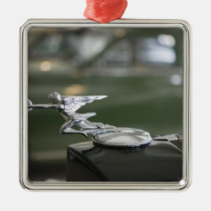 Verenigde Staten, Ohio, Dayton: Amerikaans Packard Metalen Ornament