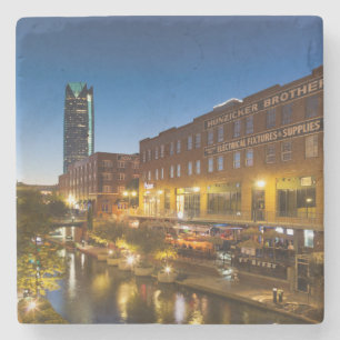 Verenigde Staten, Oklahoma, Oklahoma City, Brickto Stenen Onderzetter