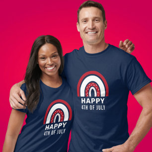 Verenigde Staten Onafhankelijkheidsdag 4 juli Amer T-shirt