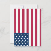 Verenigde Staten Paar RSVP Kaartje (Achterkant)