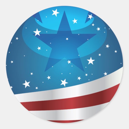Verenigde Staten Patriot Stickers (Voorkant)