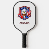 Verenigde Staten Pickleball Paddle (Achterkant)