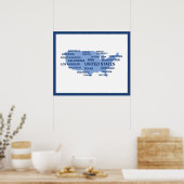 Verenigde Staten Poster (Keuken)