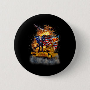 Verenigde Staten President Donald Trump Epic Ronde Button 5,7 Cm