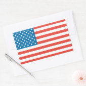 Verenigde Staten Rechthoekige Sticker (Envelop)
