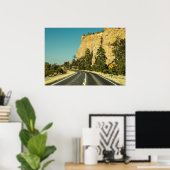 Verenigde Staten Road trip Landscape Poster (Thuiskantoor)